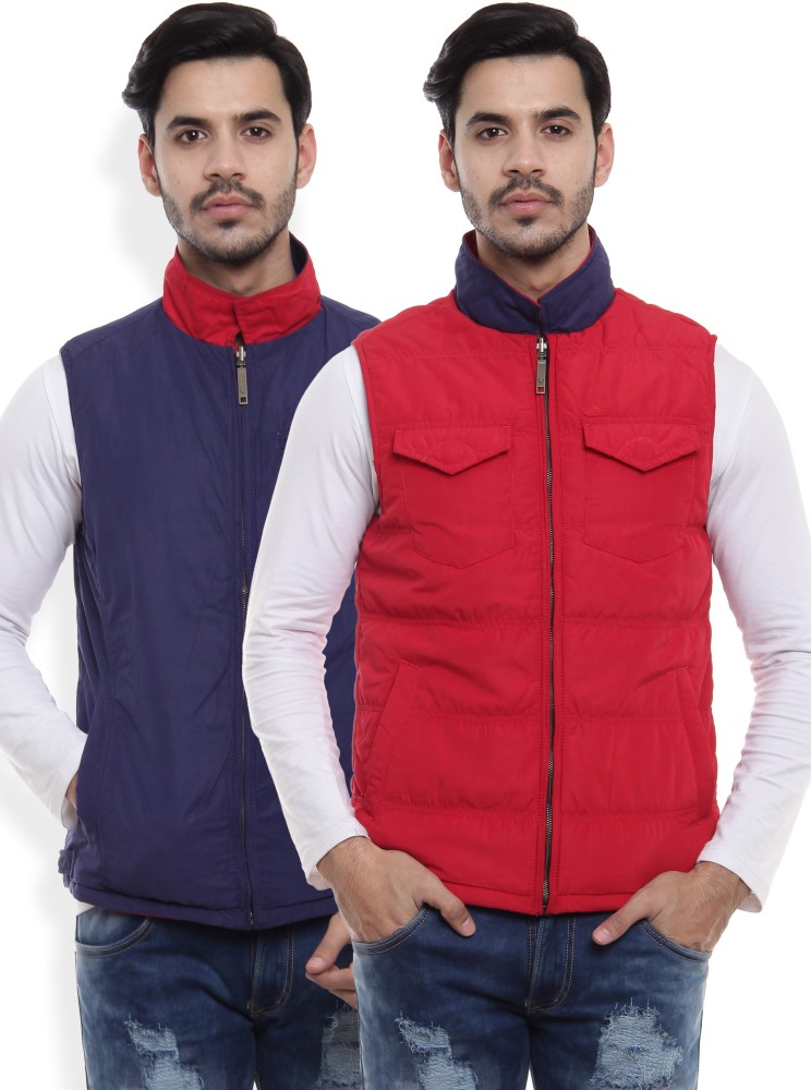 Allen solly red reversible jacket best sale