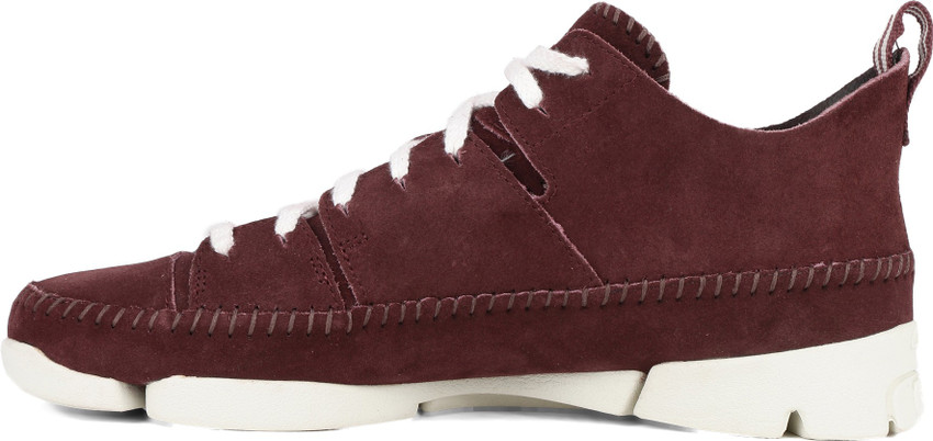 Clarks trigenic flex burgundy discount
