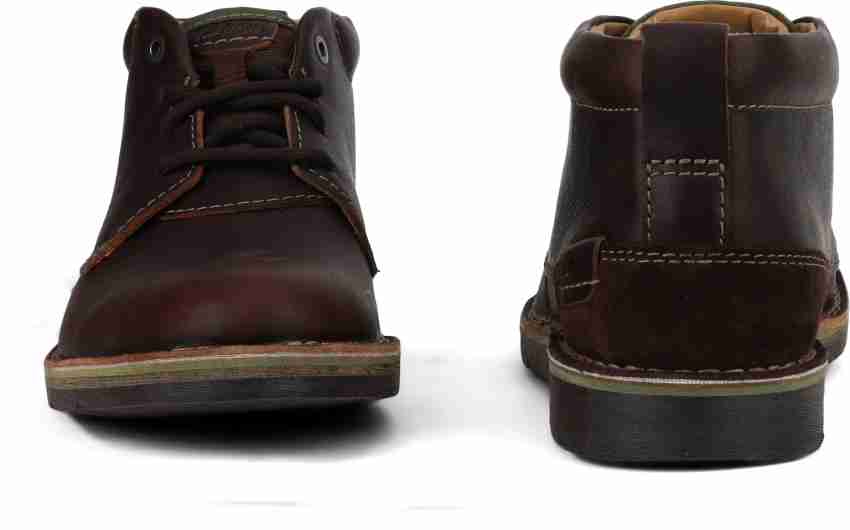 Clarks edgewick shop mid brown oily