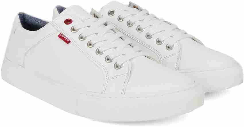 Levi's prelude on sale sneakers white