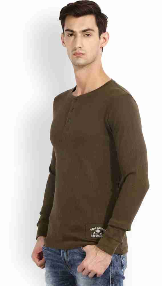 Lee cooper full sleeve t sales shirt