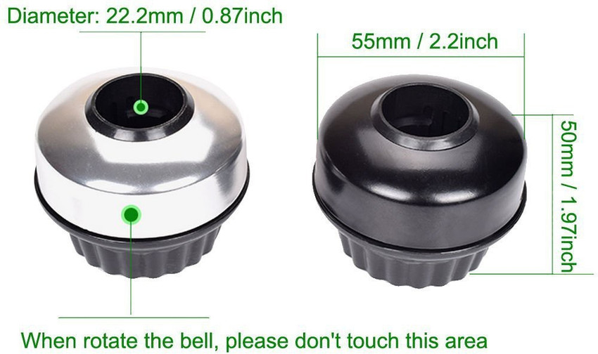 Bicycle cheap rotate bell