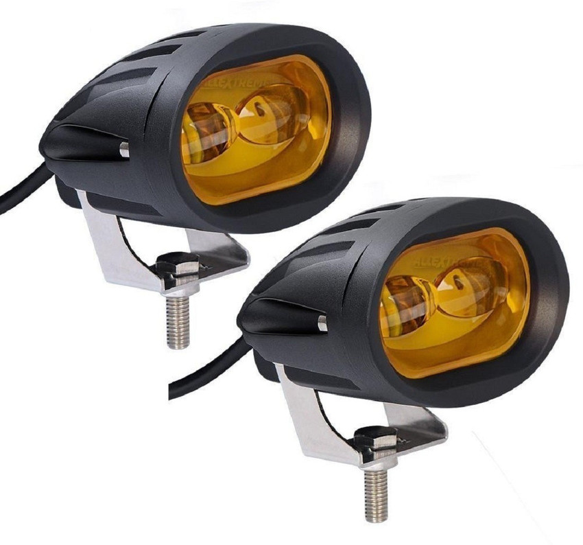 Yellow projector light for bike new arrivals