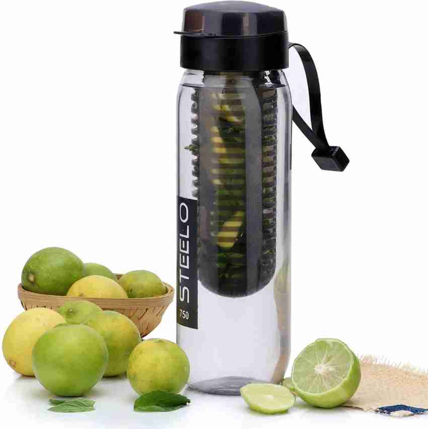 AIA Set of 6 - New Sport Water Bottle Fruit Juice Infusing Infuser