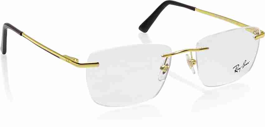 Ray ban hot sale rimless sunglasses india