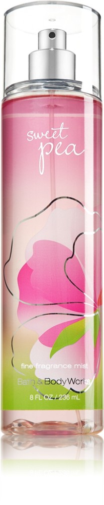 BATH & BODY WORKS Sweet Pea Fine Fragrance Mist Body Mist - For Women