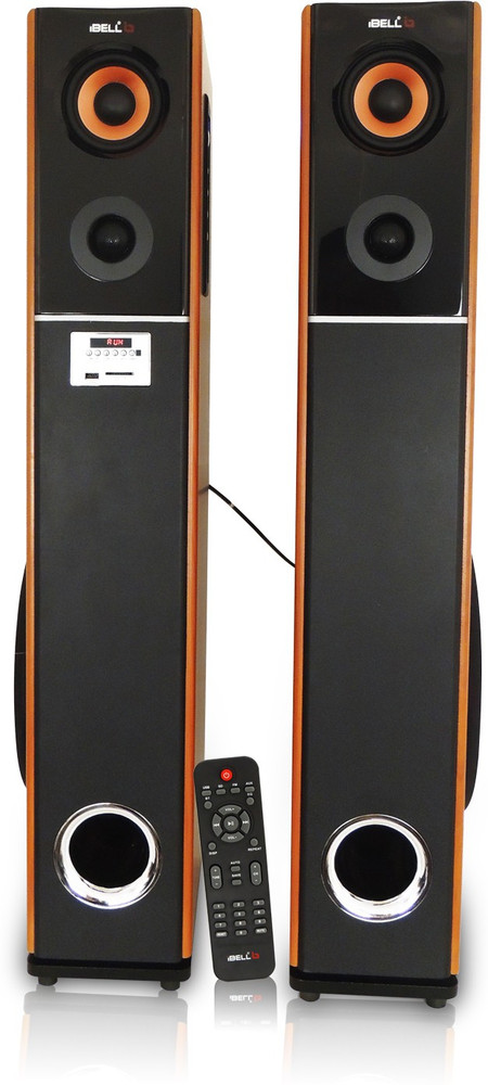 Buy iBELL 2.0 Tower speaker With Wireless MIC Bluetooth USB FM SD