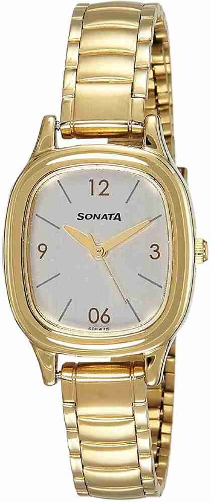 SONATA NK8060YM01 Analog Watch For Women Buy SONATA NK8060YM01 Analog Watch For Women 8060YM01 Online at Best Prices in India Flipkart