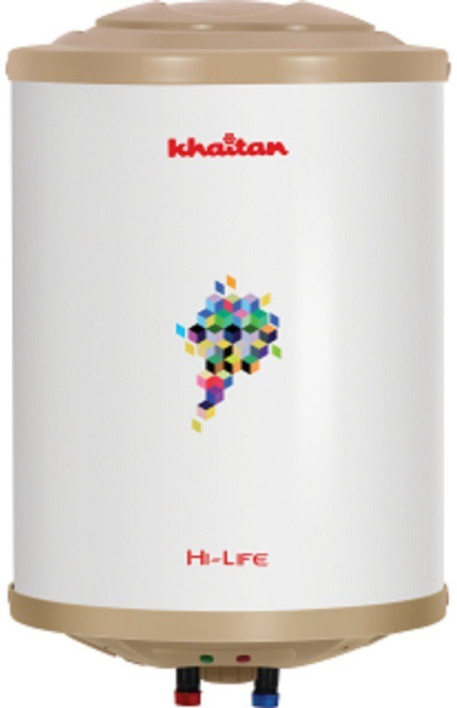 Khaitan 15 L Storage Water Geyser (HI-LIFE 15 LTR., IVORY) Price in India -  Buy Khaitan 15 L Storage Water Geyser (HI-LIFE 15 LTR., IVORY) online at  Flipkart.com