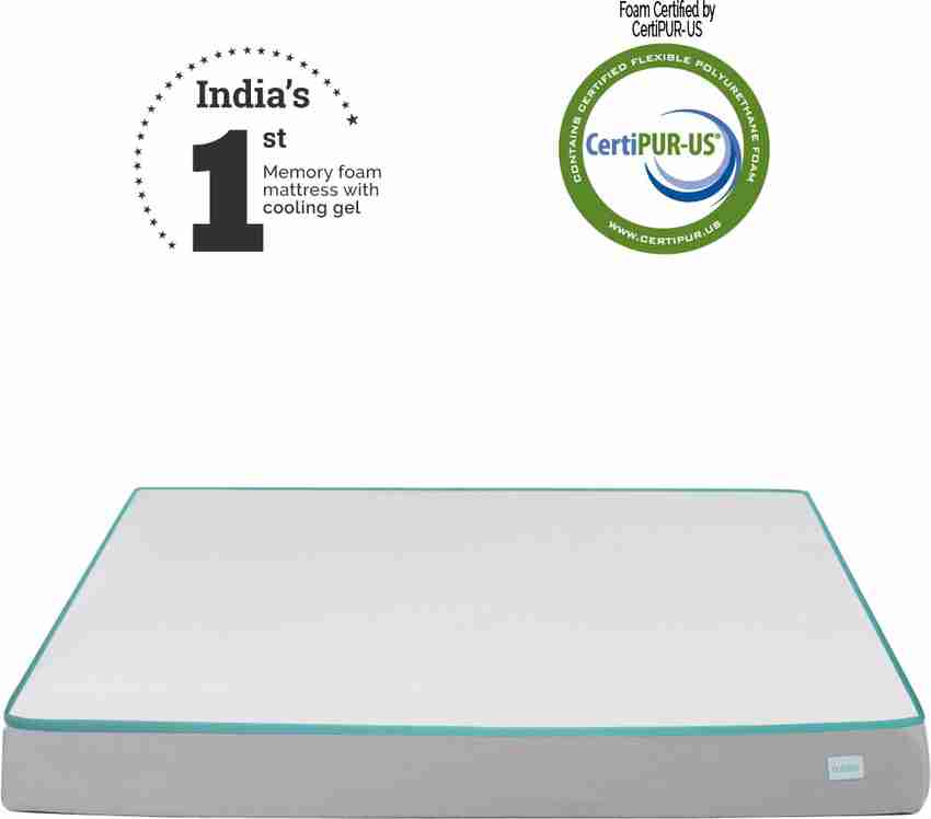 nubliss NX Gen Memory Foam with Cooling Gel 6 inch Single Memory Foam Mattress