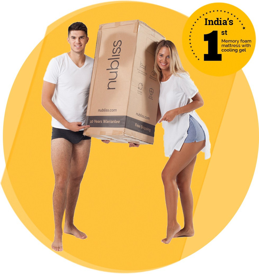 Nubliss memory foam mattress on sale