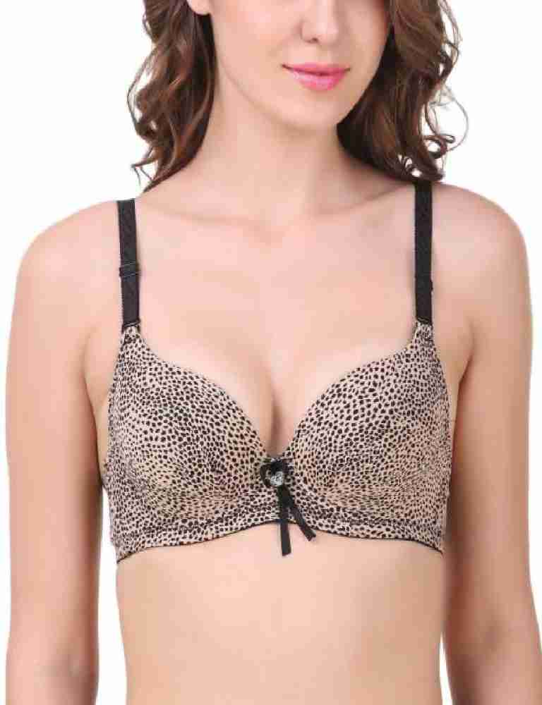 Soma Embraceable Push Up Lace Trim Underwire Bra Leopard 32D Womens  Inimates Size undefined - $17 - From Jalesa