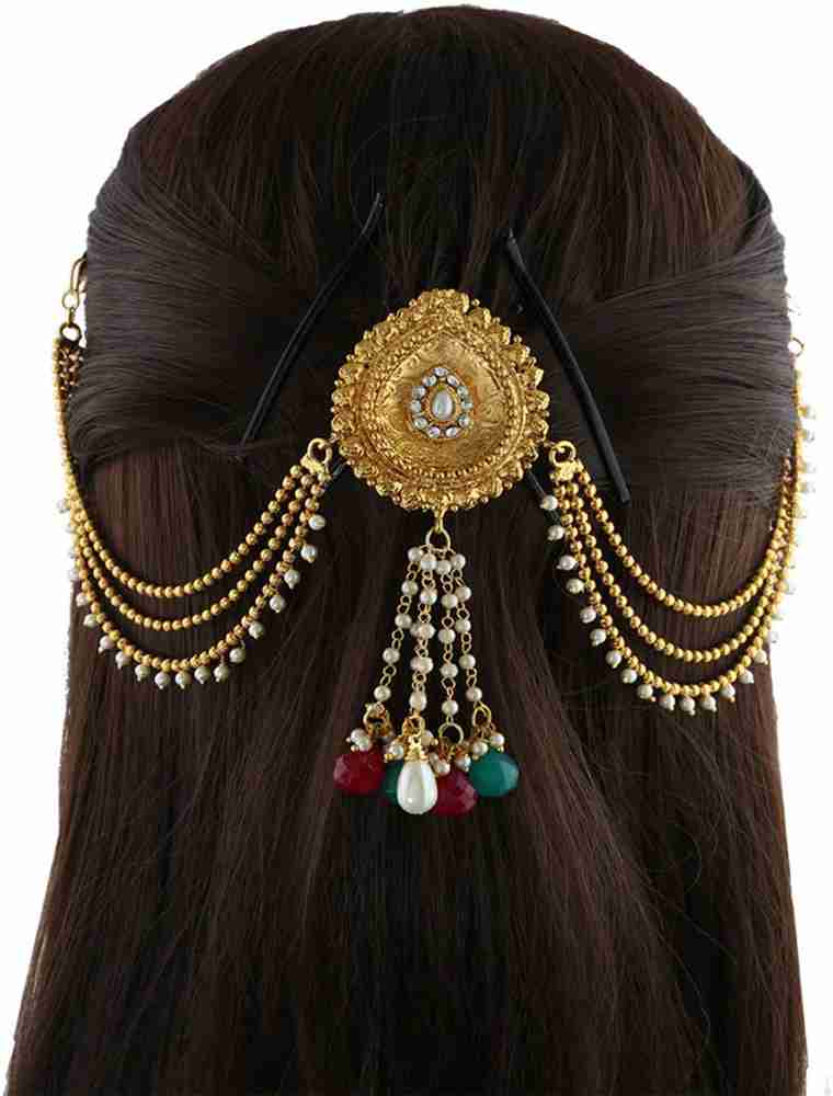 Traditional best sale hair jewellery