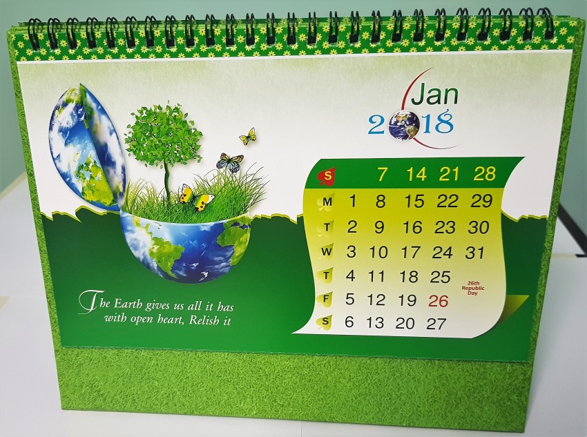 samecart adwel 312 2018 Table Calendar Price in India - Buy 