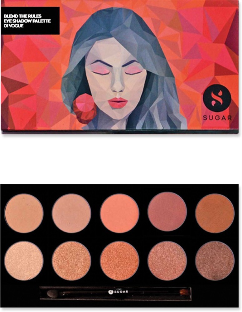 SUGAR Eyeshadow Palette: Buy Blend The Rules Eyeshadow Palette