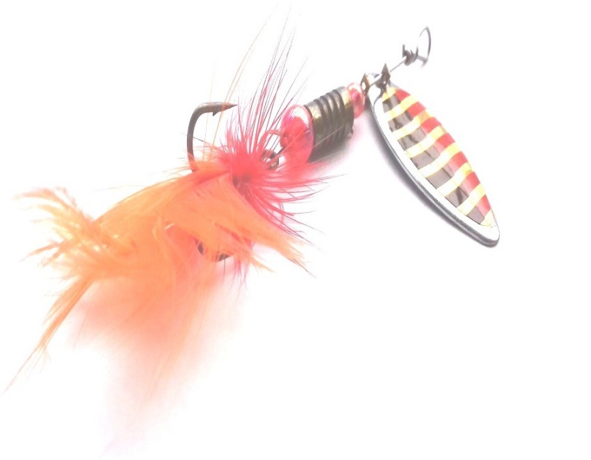 JUST ONE CLICK Spinner Carbon Steel Fishing Lure Price in India