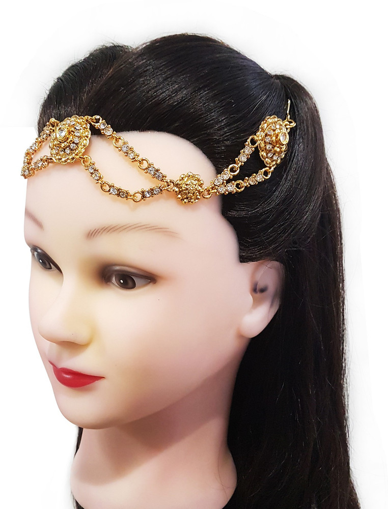 Matha patti discount for baby girl