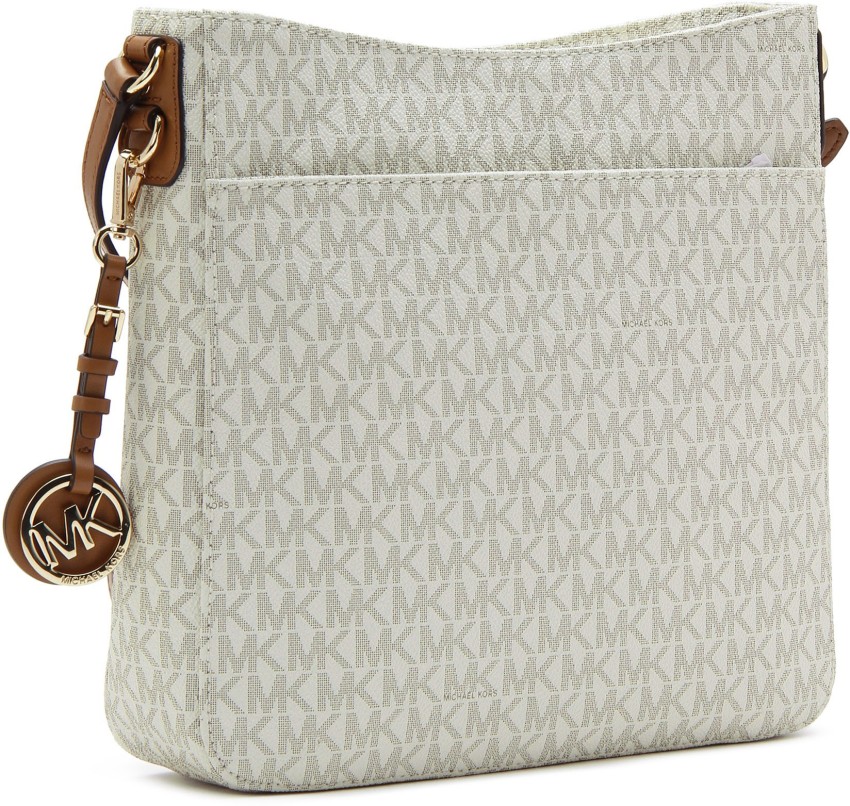 Vivianne leather crossbody bag Michael Kors White in Leather - 16418514