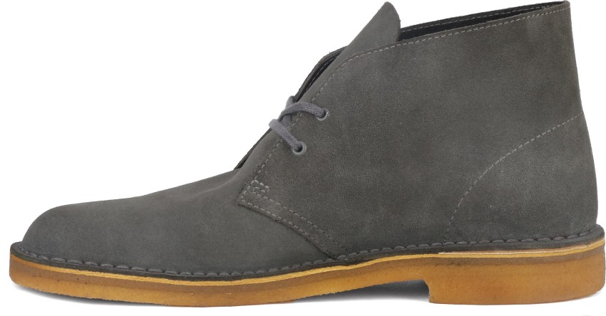 Clarks desert boot outlet grey