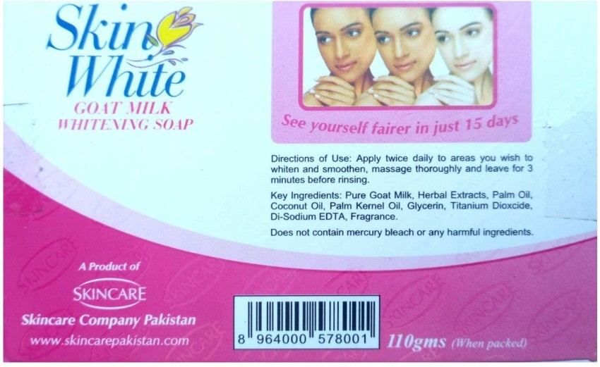 SkinWhite Goat Milk Whitening Soap Price in India Buy SkinWhite