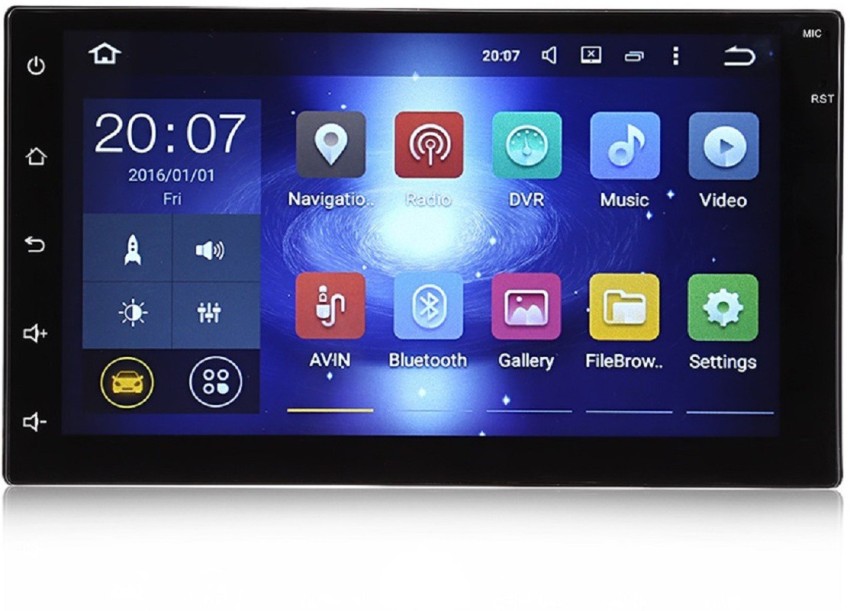 DealT Android Double Din With Inbuilt GPS Navigation System & Screen  Mirroring Car Stereo (Double Din) Car Stereo Price in India - Buy DealT  Android Double Din With Inbuilt GPS Navigation System
