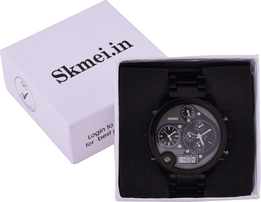 SKMEI Sports Analog Digital Watch For Men Buy SKMEI Sports Analog Digital Watch For Men Original DUSK 1170 Bk Online at Best Prices in India Flipkart