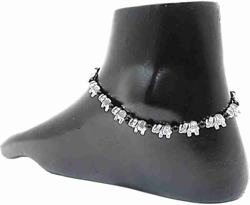 Fake diamond sale anklet