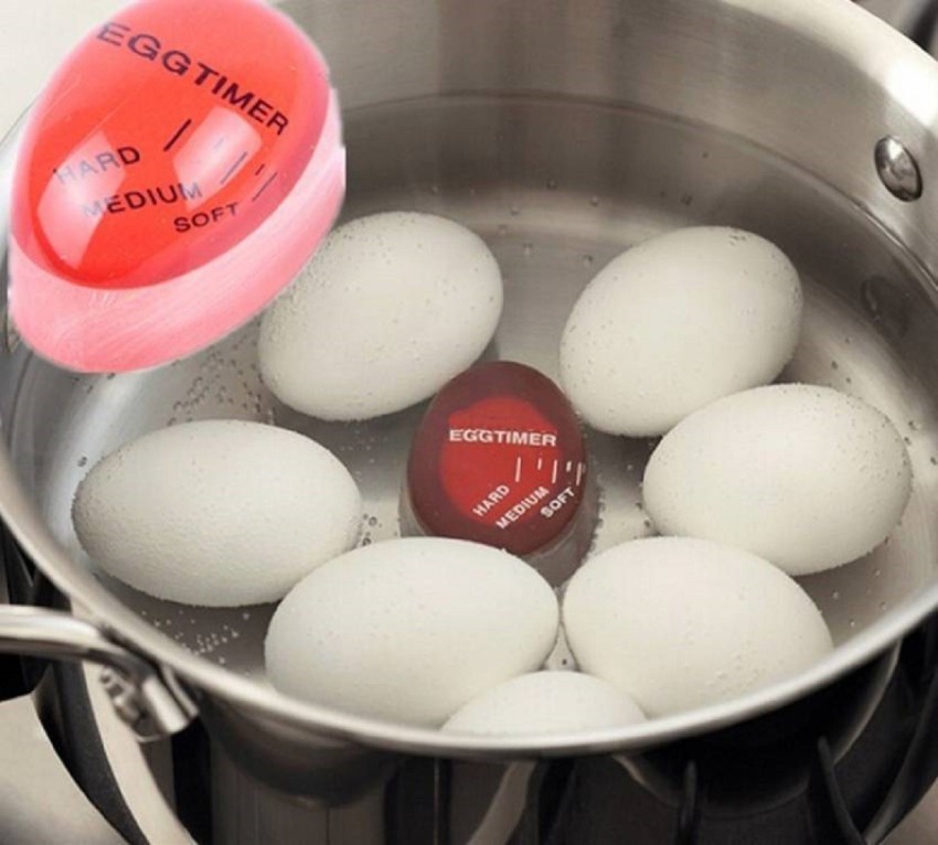 Egg Timer for Boiling Eggs Soft Hard Boiled Egg Timer That Changes Color  When Done,Color