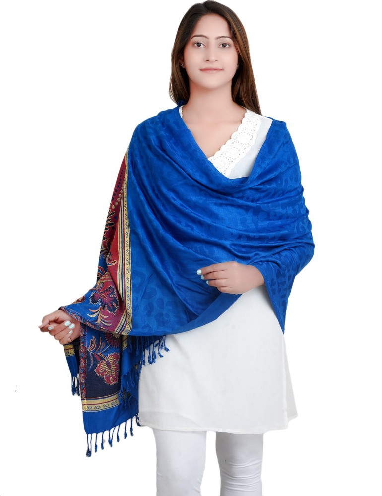 Cotton Multicolor Shawls/Wraps for Women for sale