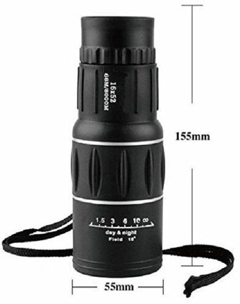 Waterproof 16x52 high hotsell definition monocular telescope