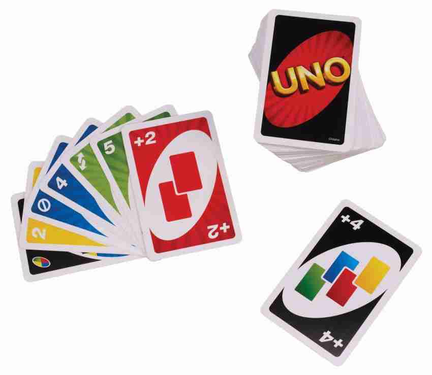 UNO DELUXE Edition 2001 Mattel Card Game Box New India