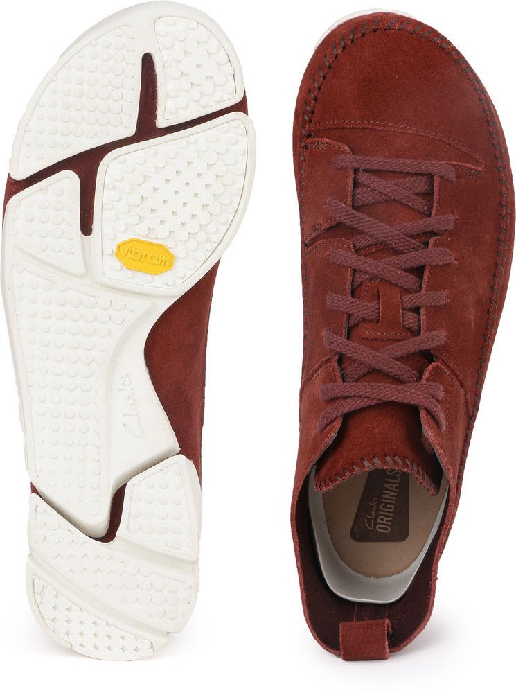 Clarks trigenic flex burgundy online