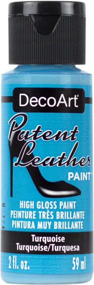 Turquoise hot sale leather paint