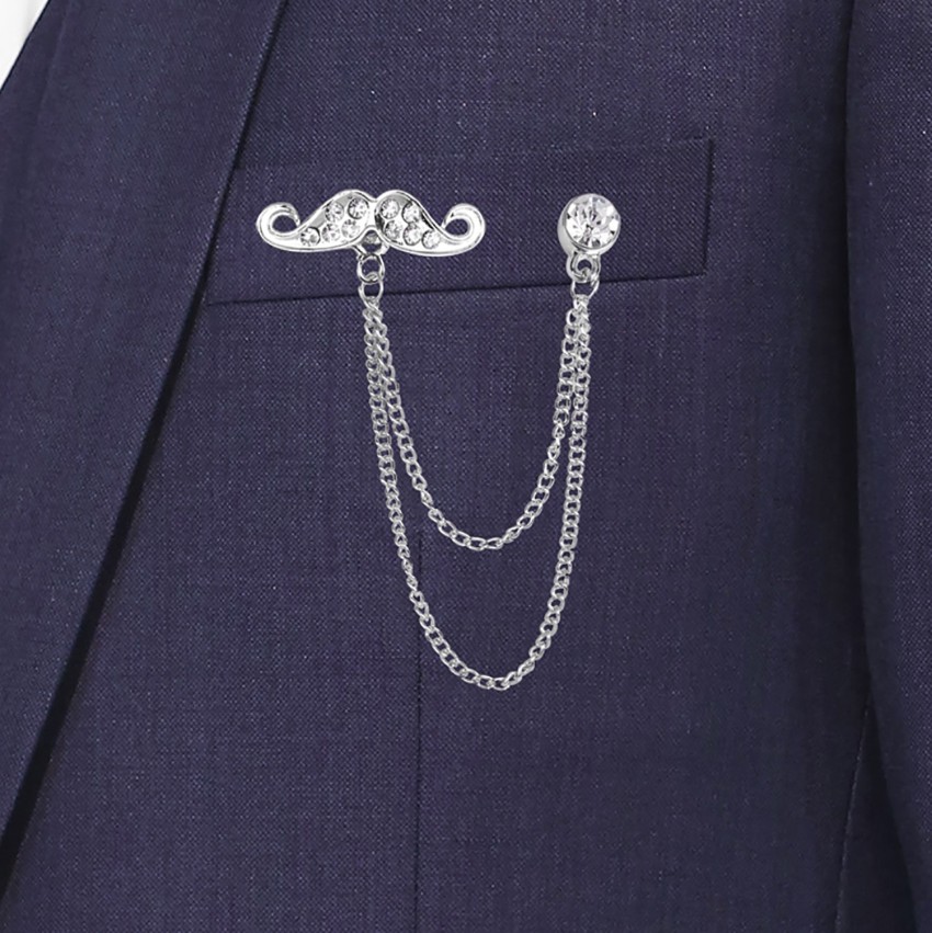 Blazer brooch deals online