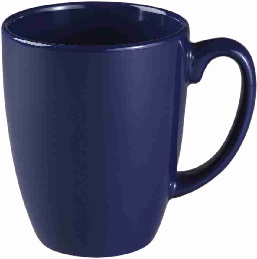 CORELLE Vitrelle Glass Dark Blue 325 ML Ceramic Coffee Mug Price