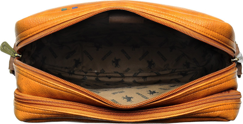 BUCKAROO Tan Sling Bag FALCON Sling Bag Tan Tan Price in India