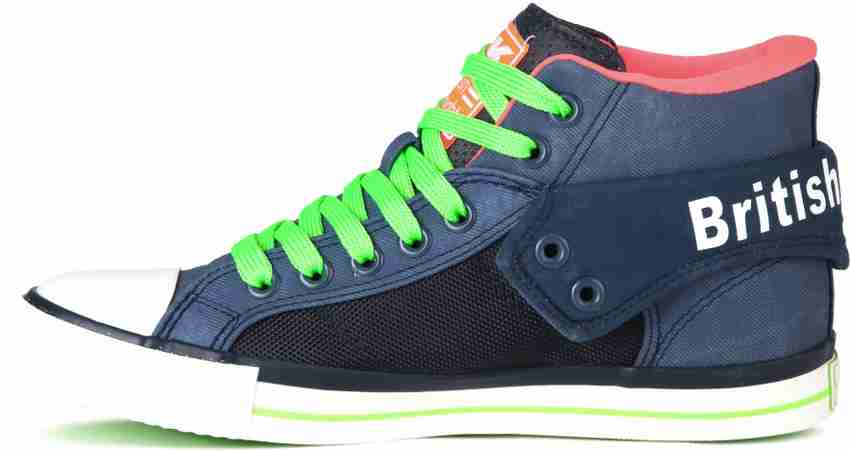 BRITISH KNIGHTS ROCO Mid Ankle Sneaker For Men Buy NAVY NEON ORANGE Color BRITISH KNIGHTS ROCO Mid Ankle Sneaker For Men Online at Best Price Shop Online for Footwears in India