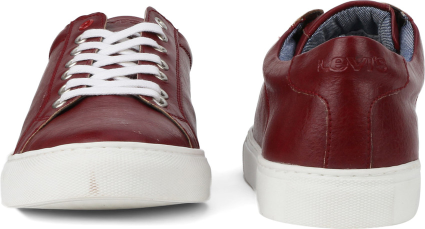 LEVI S PRELUDE Sneakers For Men Buy Burgandy Color LEVI S PRELUDE Sneakers For Men Online at Best Price Shop Online for Footwears in India Flipkart