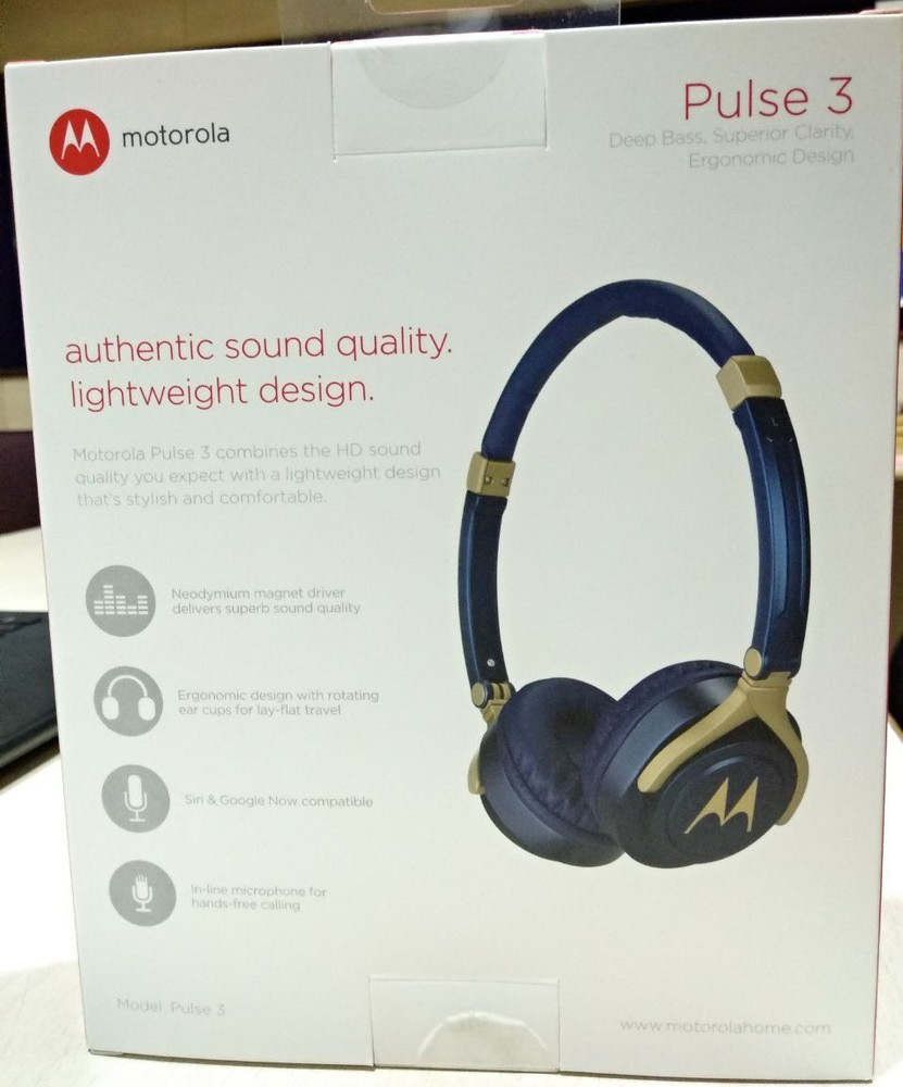 Motorola pulse 3 best sale max headphones price