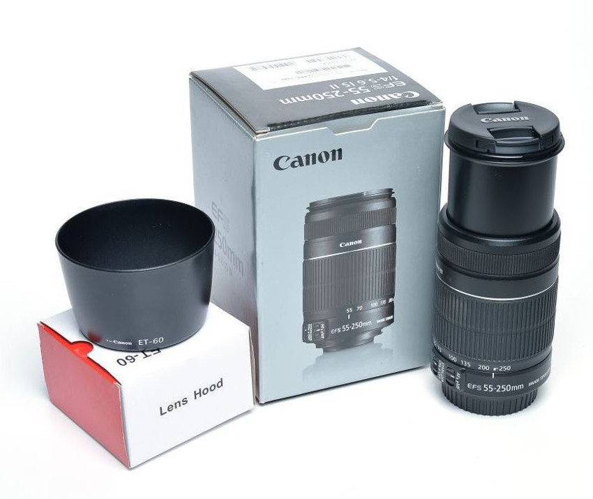 Canon 55-250 IS II LENS Telephoto Zoom Lens - Canon Canon 55-250 IS II LENS Telephoto Zoom Lens - Canon