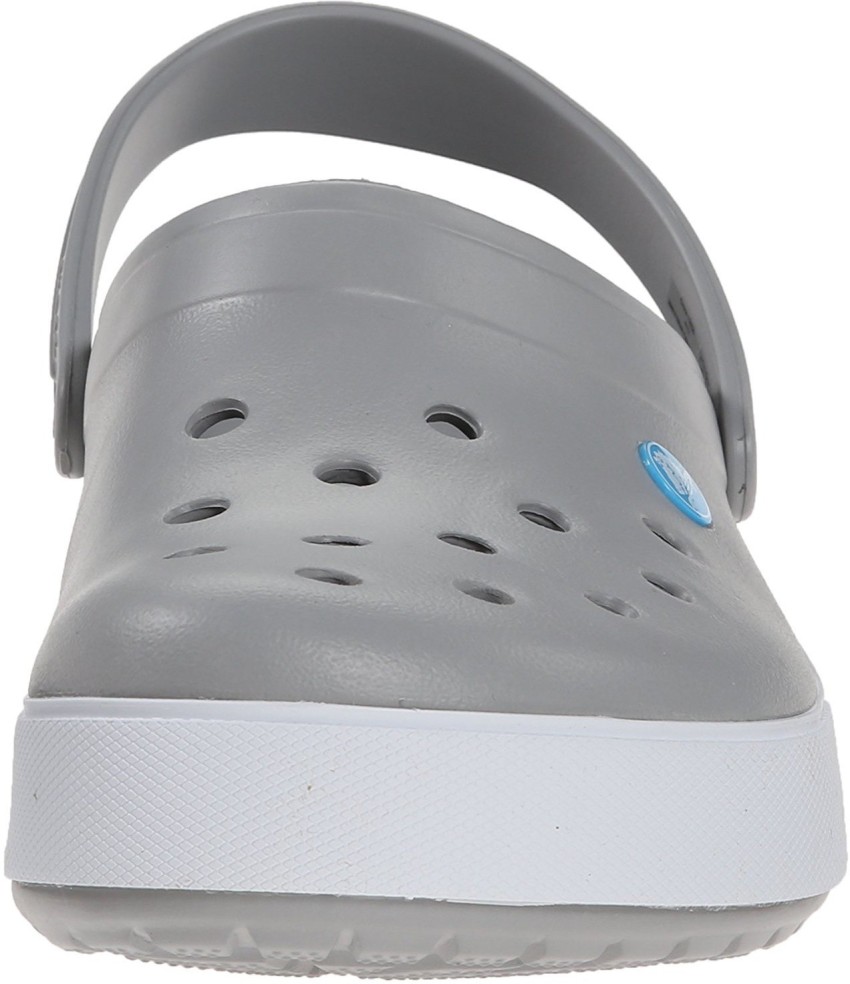 Crocs light best sale grey electric blue