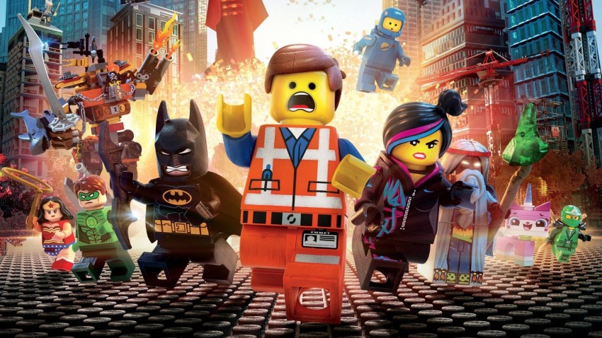 The Lego Movie Character Poster - Batman