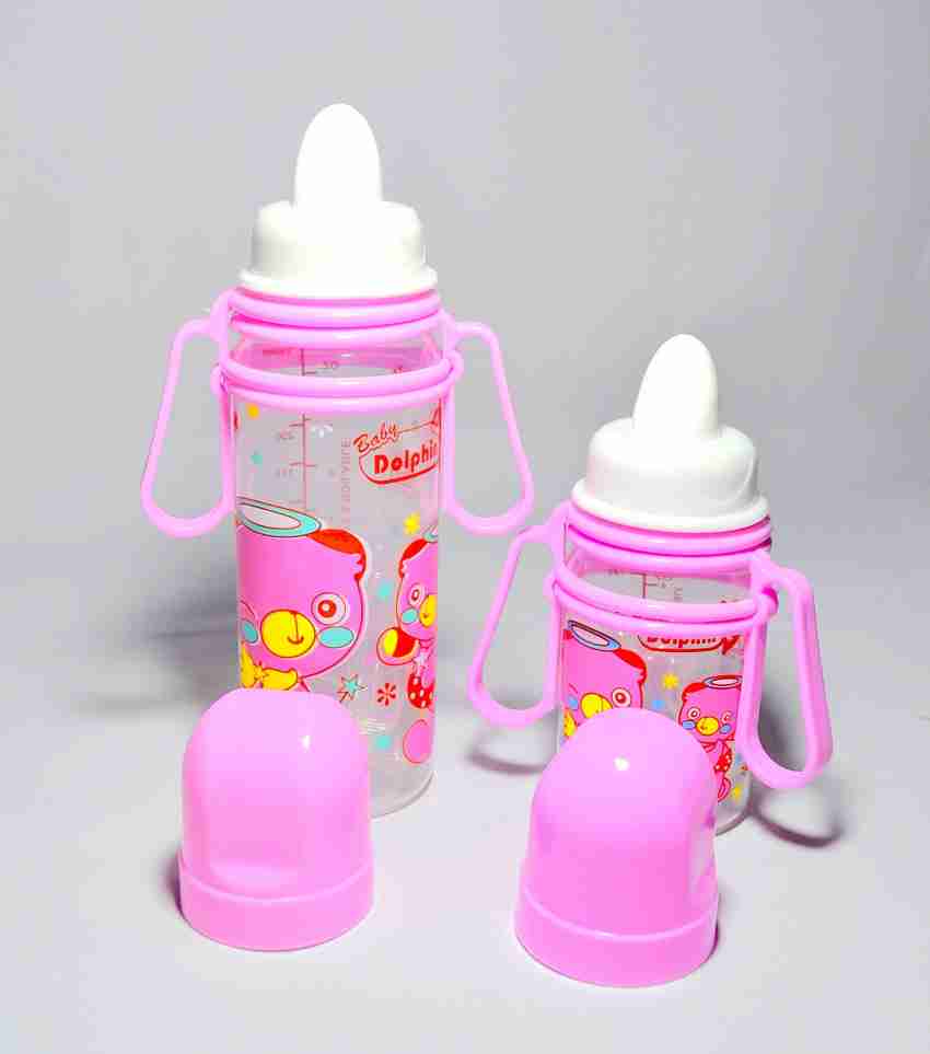 Baby Sipper or Water, Milk Feeding 150 ml Bottle with Combo of Young Baby  Drinking water