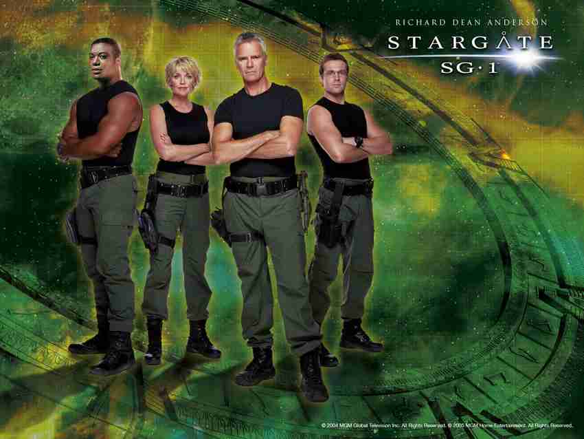 TV Show Stargate SG-1 Stargate Christopher Judge Teal'c Michael Shanks  Daniel Jackson Richard Dean Anderson Jack O'Neill Amanda Tapping Samantha  Carter HD Wall Poster Paper Print - TV Series posters in India 