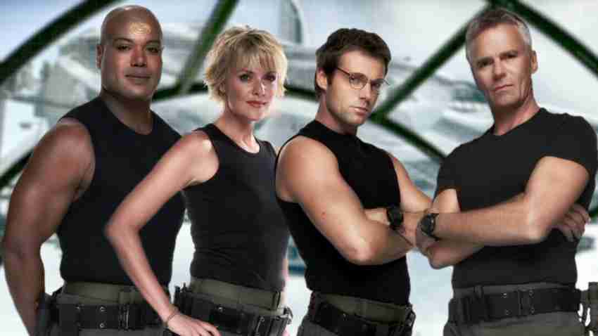 TV Show Stargate SG-1 Stargate Christopher Judge Teal'c Michael Shanks  Daniel Jackson Richard Dean Anderson Jack O'Neill Amanda Tapping Samantha  Carter HD Wall Poster Paper Print - TV Series posters in India 