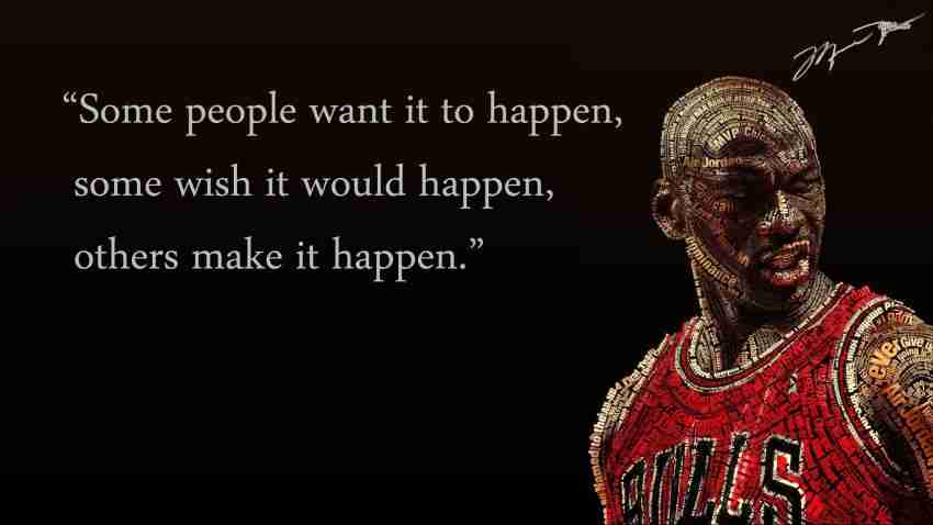 Michael Jordan Chicago Bulls Jersey NBA Wall Poster – Basketball