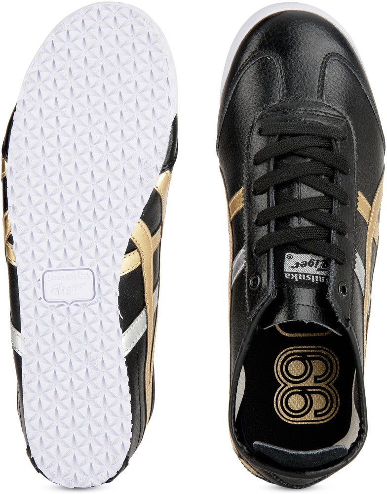 Asics onitsuka tiger mexico 66 black grey gold 2025