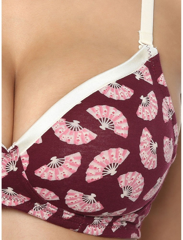 Buy SOIE Womens Seamless Wireless Soft Cup Creation In Cotton