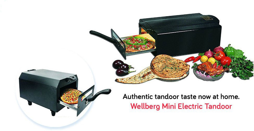 Mini chef electric tandoor non stick 2025