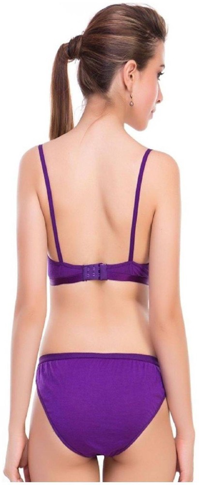 Marks & Spencer Cotton Mix Embroidered Bra